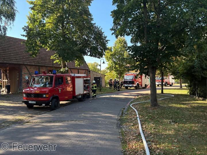 Einsatzfoto Brand B: gemeldeter PKW-Brand ...