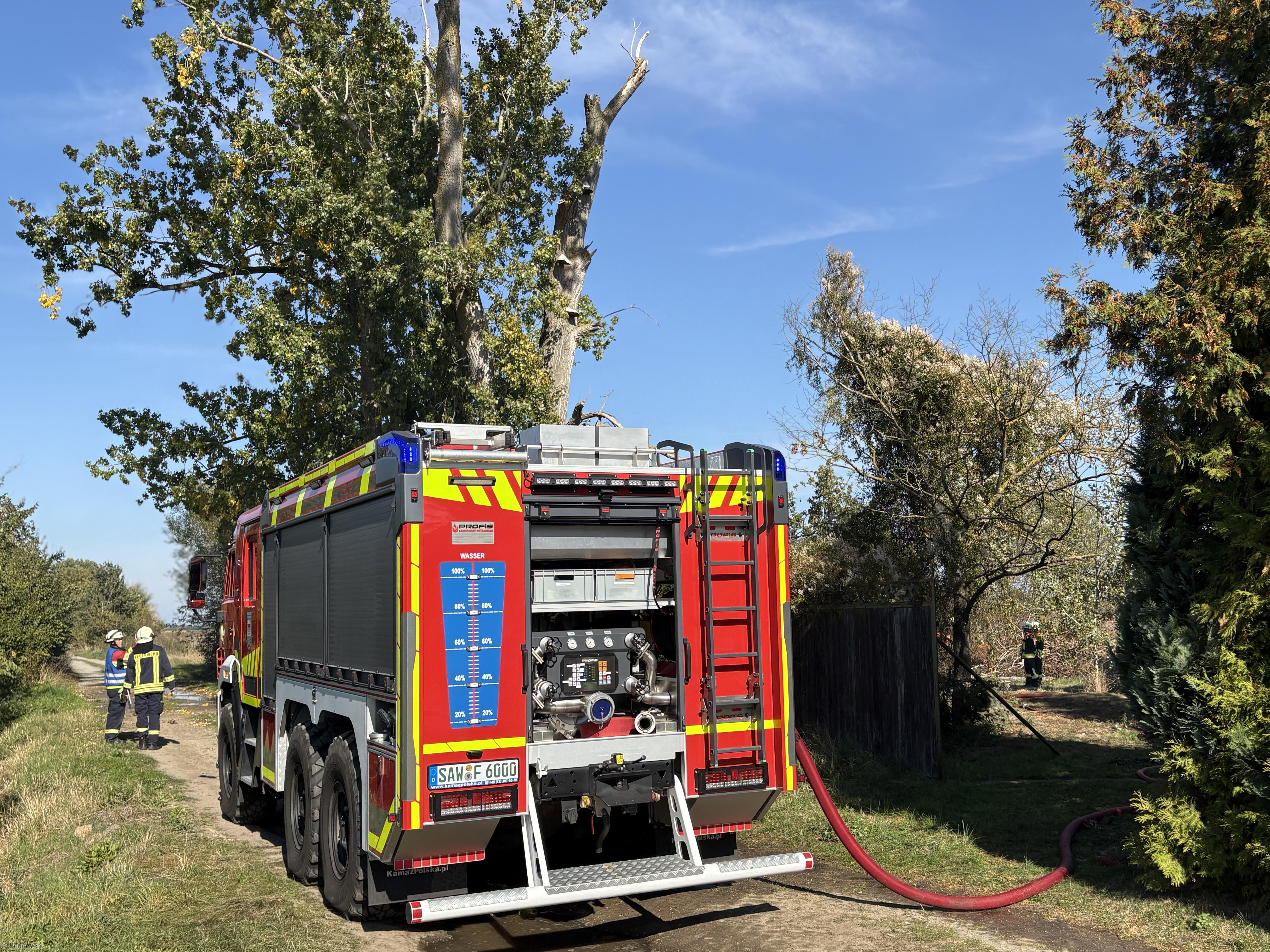 Einsatzfoto Brand A: Entstehungsbrand in ...